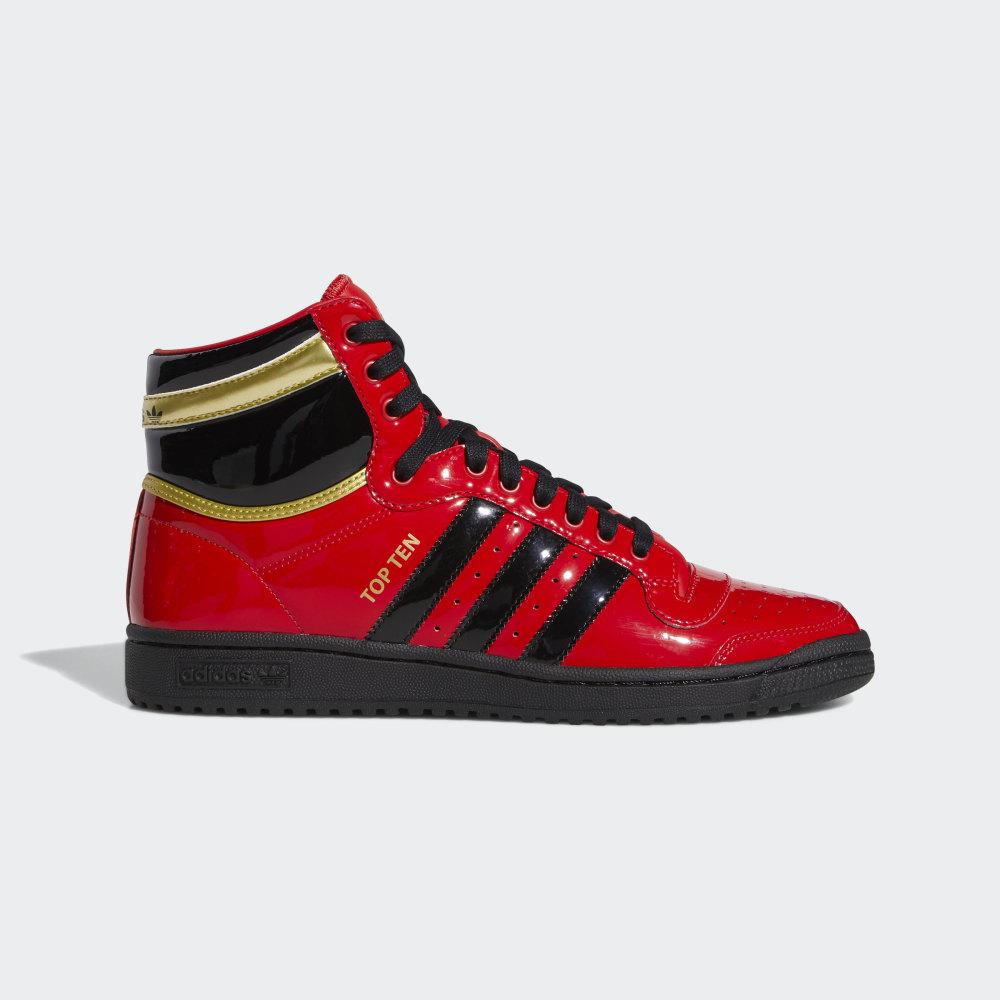 Originals Adidas Top Ten Inalti Barbati Romania - Rosii Inchis/Negrii/Albi FV5501